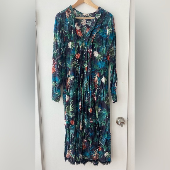 Zadig & Voltaire Roux Jungle Dress long size S excellent condition - Picture 4 of 5